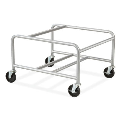 Sled Base Chair Cart Stack Sled Metal, 500 lb Capacity, 23.5" x 27.5" x 17", Silver Flipcost Flipcost