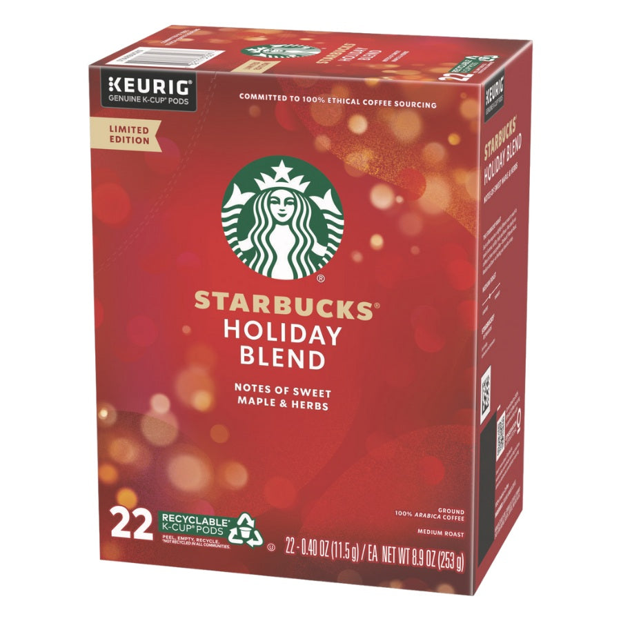 Starbucks® Holiday Blend K-Cup, 22/Box