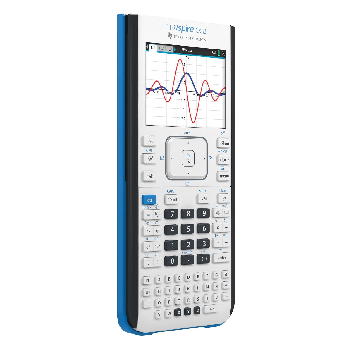 Texas Instruments TI-Nspire CX II Graphing Calculator, 10-Digit LCD