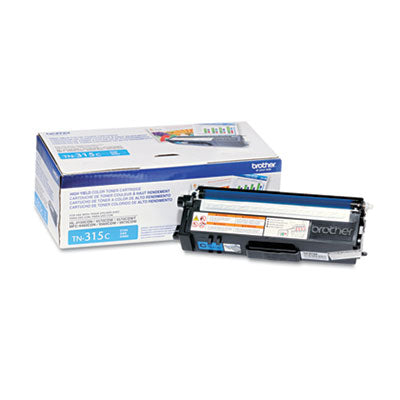 TN315C  High-Yield Cyan Toner 3,500 Page-Yield, Cyan Flipcost Flipcost