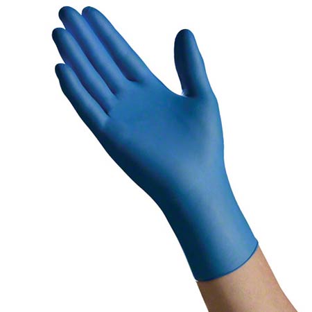 AMBITEX® N5201 SERIES POWDER-FREE NITRILE GLOVES, SMALL, BLUE, 100/BOX