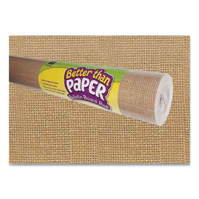 Teacher Created Resources Better Than Paper Bulletin Board Roll, 4 ft x 12 ft, Burlap Flipcost Flipcost