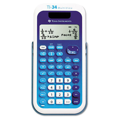 Texas Instruments TI-34 MultiView Scientific Calculator, 16-Digit LCD Flipcost Flipcost