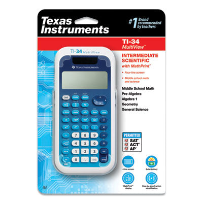 Texas Instruments TI-34 MultiView Scientific Calculator, 16-Digit LCD Flipcost Flipcost