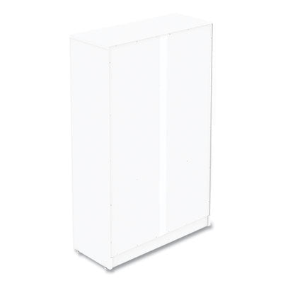 Three-shelf white bookcase contemporary, 27.56" x 11.42" x 44.33" Flipcost Flipcost