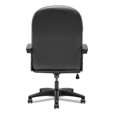 Pillow-Soft 2090 Series Executive High-Back Swivel/Tilt Chair, Supports Up to 250 lb, 16" to 21" Seat Height, Black Flipcost Flipcost