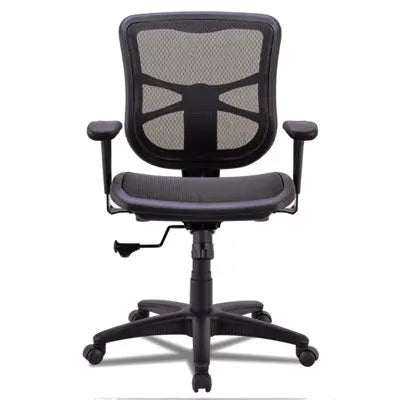 ALERA Alera Elusion Series Mesh Mid-Back Swivel/Tilt Chair, Supports Up to 275 lb, 17.9" to 21.6" Seat Height, Black Flipcost Flipcost