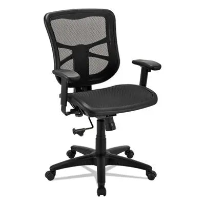 ALERA Alera Elusion Series Mesh Mid-Back Swivel/Tilt Chair, Supports Up to 275 lb, 17.9" to 21.6" Seat Height, Black Flipcost Flipcost
