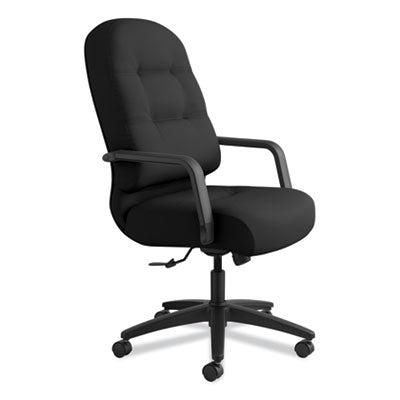 Pillow-Soft 2090 Series Executive High-Back Swivel/Tilt Chair, Supports Up to 300 lb, 17" to 21" Seat Height, Black Flipcost Flipcost