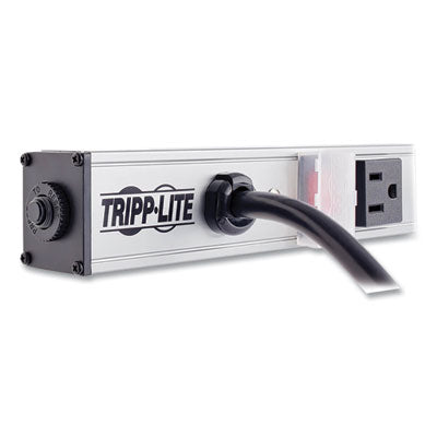 Tripp Lite Power Strip Vertical Mount, 8 Outlets, 15 ft Cord, Silver Flipcost Flipcost