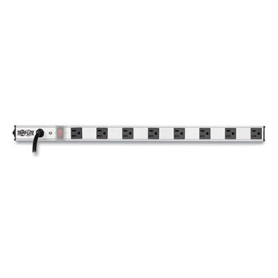 Tripp Lite Power Strip Vertical Mount, 8 Outlets, 15 ft Cord, Silver Flipcost Flipcost