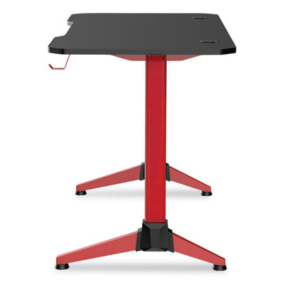 Ultimate Computer Gaming Desk Black Red, 47.2" x 23.6" x 29.5" Flipcost Flipcost