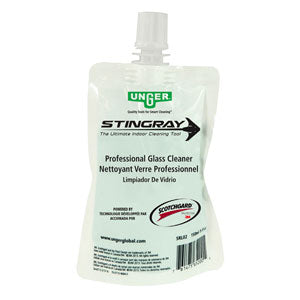 Unger® Stingray Professional Glass Cleaning Liquid, 150 mL Pouch