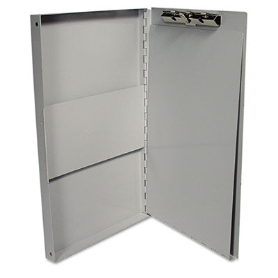 Universal® Deluxe Aluminum document box clip capacity, Holds 8.5 x 11 Sheets, Aluminum Flipcost Flipcost