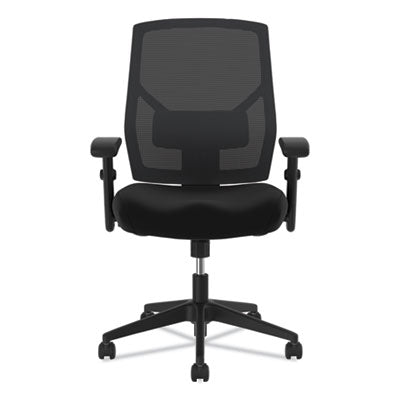 VL581 High-Back Task Chair, Supports Up to 250 lb, 18" to 22" Seat Height, Black Flipcost Flipcost