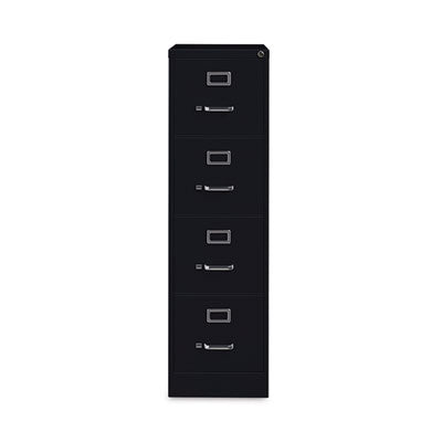 Vertical File Cabinet Black Cabinet, 4 Letter-Size File Drawers, 15 x 26.5 x 52 Flipcost Flipcost