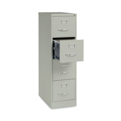 Vertical File Cabinet Gray , 4 Letter-Size File Drawers, Light , 15 x 26.5 x 52 Flipcost Flipcost