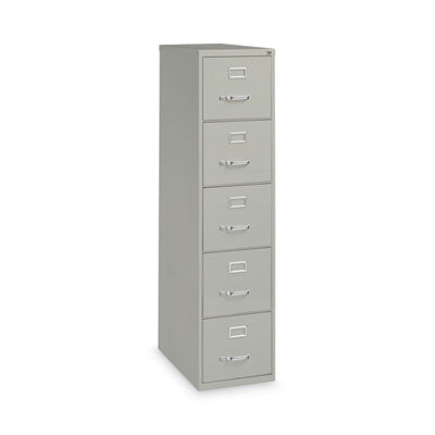 Vertical File Cabinet Light Gray, 5 Letter-Size File Drawers, 15 x 26.5 x 61.37 Flipcost Flipcost