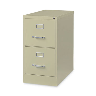 Vertical File Cabinet Putty, 2 Letter-Size File Drawers, 15 x 26.5 x 28.37 Flipcost Flipcost