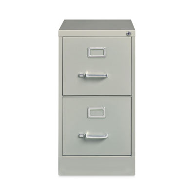 Vertical Steel Letter File Cabinet, 2 Letter-Size File Drawers, Light Gray, 15 x 22 x 28.37 Flipcost Flipcost