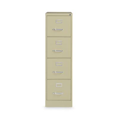 Vertical Steel Letter File Cabinet, 4 Letter-Size File Drawers, Putty, 15 x 22 x 52 Flipcost Flipcost