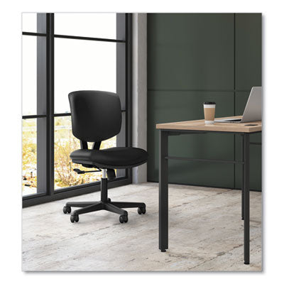 Volt Series Task Chair, Supports Up to 250 lb, 18" to 22.25" Seat Height, Black Flipcost Flipcost