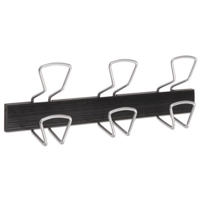 Wall-Mount Coat Hooks, 18.11 x 2.95 x 6.45, Metal, Silver, 22 lb Capacity Flipcost Flipcost