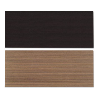 Reversible Laminate Table Top, Rectangular, 71.5w x 29.5d, Espresso/Walnut Flipcost Flipcost