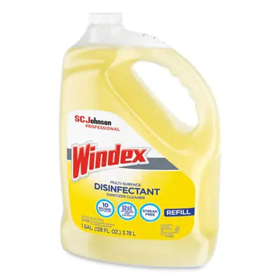 Windex® Multi-Surface Disinfectant Cleaner, Citrus, 1 gal Bottle Flipcost Flipcost
