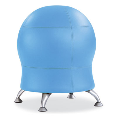 Zenergy Active Seating Ball Chair, Backless, Supports Up to 250 lb, Baby Blue Vinyl Flipcost Flipcost