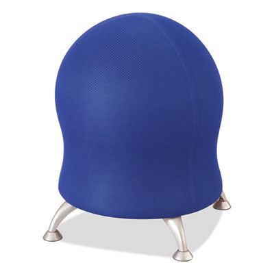 Zenergy Active Seating Experience Blue Chair, Backless, Supports Up to 250 lb, Blue Fabric Flipcost Flipcost