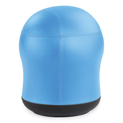 Zenergy Swivel Ball Chair, Backless, Supports Up to 250 lb, Baby Blue Vinyl Flipcost Flipcost