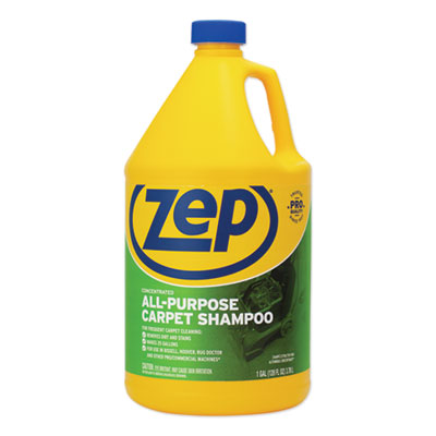 Zep Commercial® Concentrated All-Purpose Carpet Shampoo, Unscented, 1 gal Bottle Flipcost Flipcost