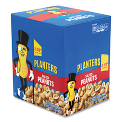 Salted Peanuts, 1.75 oz Pack, 18 Packs/Box, Ships in 1-3 Business Days - Flipcost